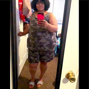 Camouflage romper size 3x